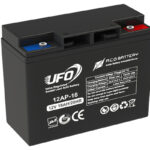 باتری یو پی اس 12 ولت 18 آمپر آکو باتری